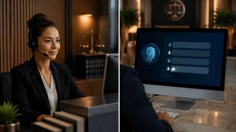 AI vs. Human Receptionist for Law Firms: An Honest Comparison